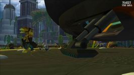 une photo d'Ã©cran de Ratchet et Clank sur Sony Playstation 2